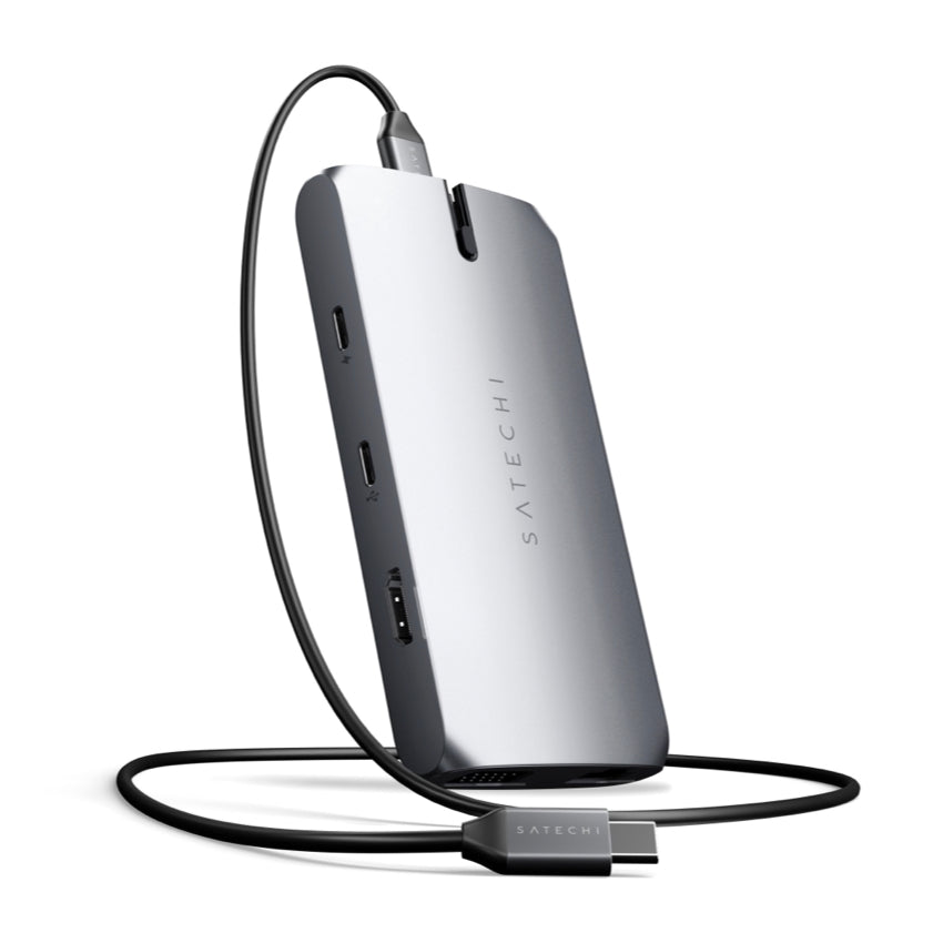 Satechi USB-C On-the-Go Multiport Adapter- Space Gray