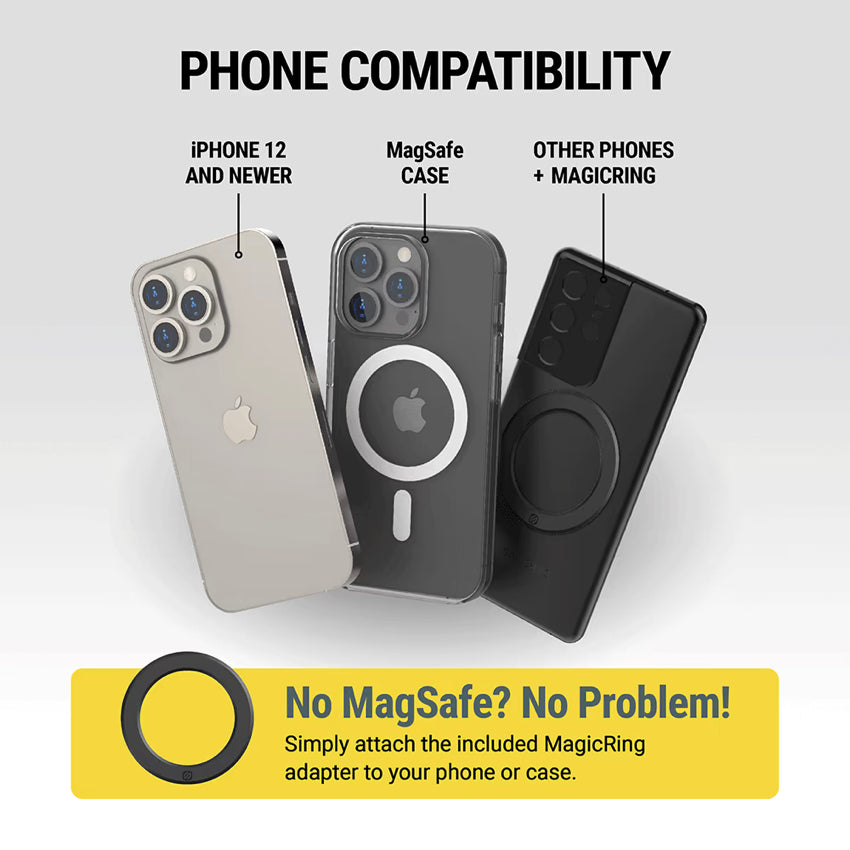 แท่นยึดสมาร์ทโฟนในรถยนต์ Scosche รองรับ MagSafe รองรับทั้ง Android และ iOS