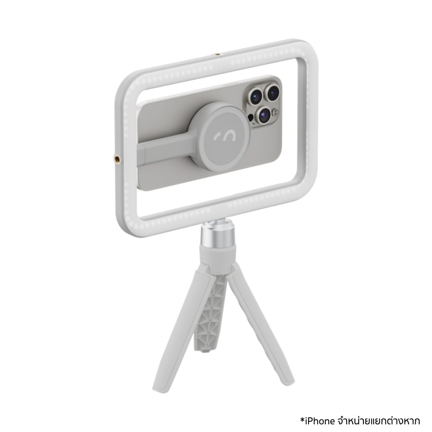 ไฟ SnapStudio สีเทา Stone สำหรับถ่ายคอนเทนต์และไลฟ์สด