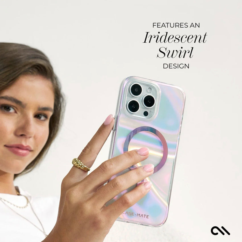 CASE MATE Soap Bubble Iridescent with Magsafe for iPhone 16 Pro Max