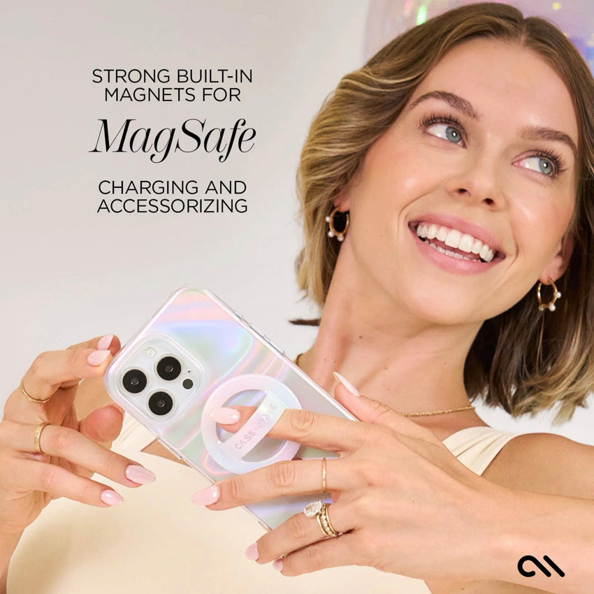 CASE MATE Soap Bubble Iridescent with Magsafe for iPhone 16 Pro Max