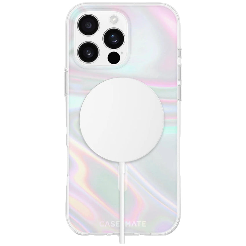 CASE MATE Soap Bubble Iridescent with Magsafe for iPhone 16 Pro Max