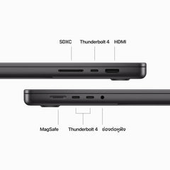 16-inch MacBook Pro: Apple M3 Max chip with 14‑core CPU and 30‑core GPU, 1TB SSD - Space Black