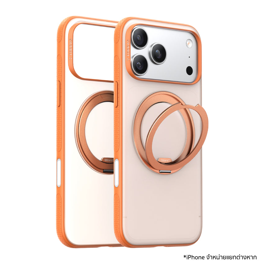 TORRAS Ostand R Fitness Series for iPhone 17 Pro - Orange