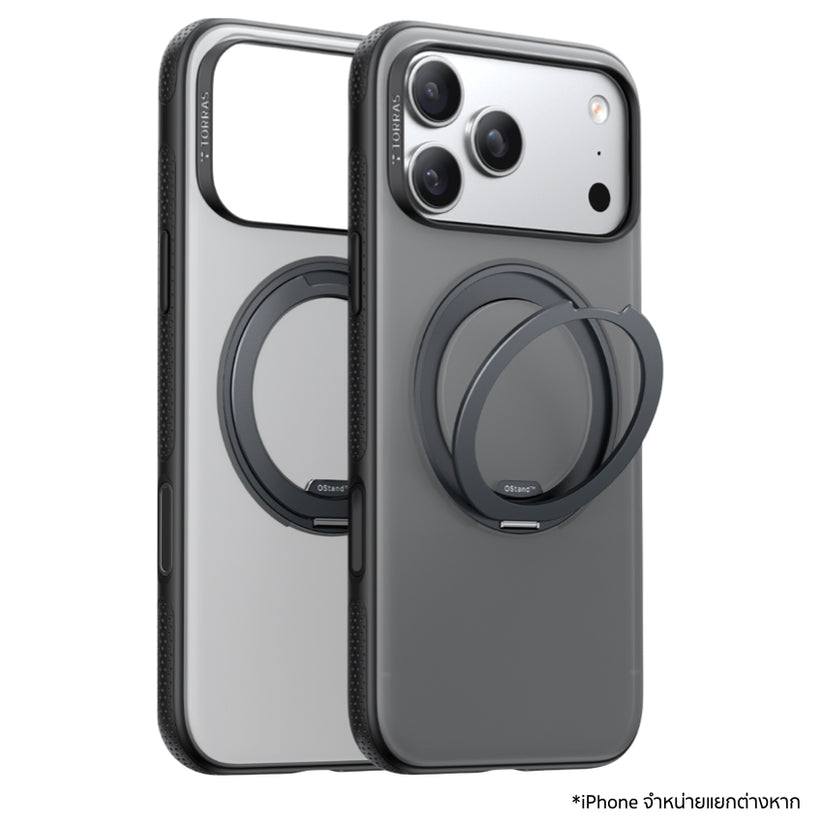 เคส iPhone 17 Pro Max Torras Ostand R Fitness Series สีดำ กันกระแทกทนทาน