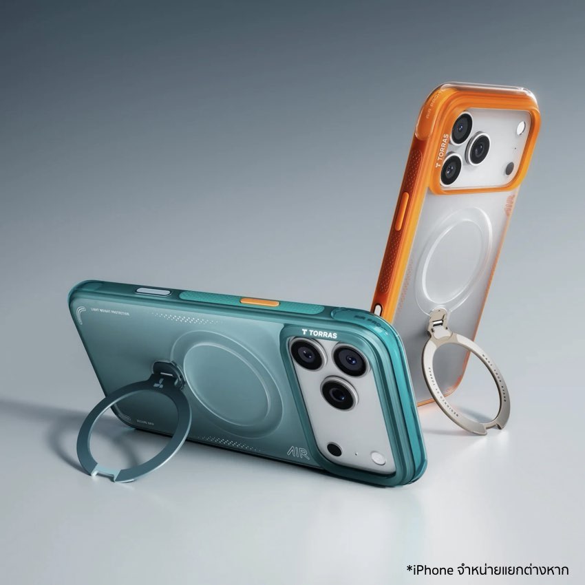 TORRAS Ostand Spin Air Series for iPhone 17 Pro Max - Glacier Green