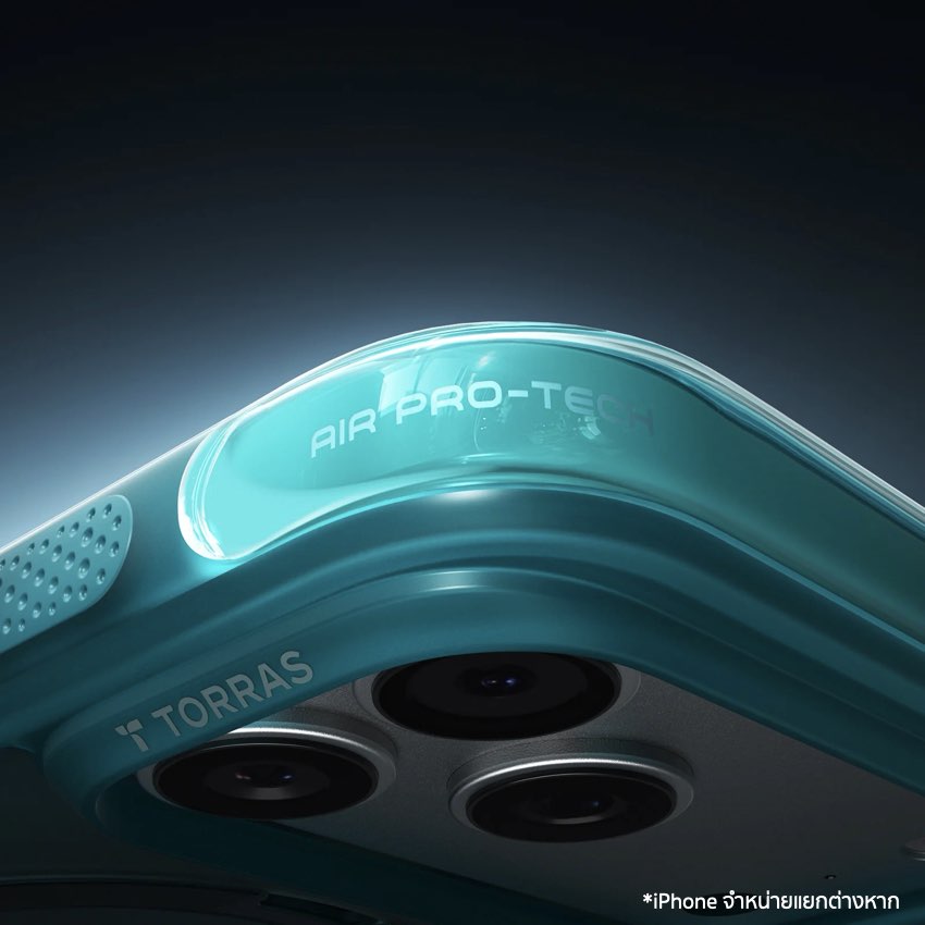 TORRAS Ostand Spin Air Series for iPhone 17 Pro -  Glacier Green