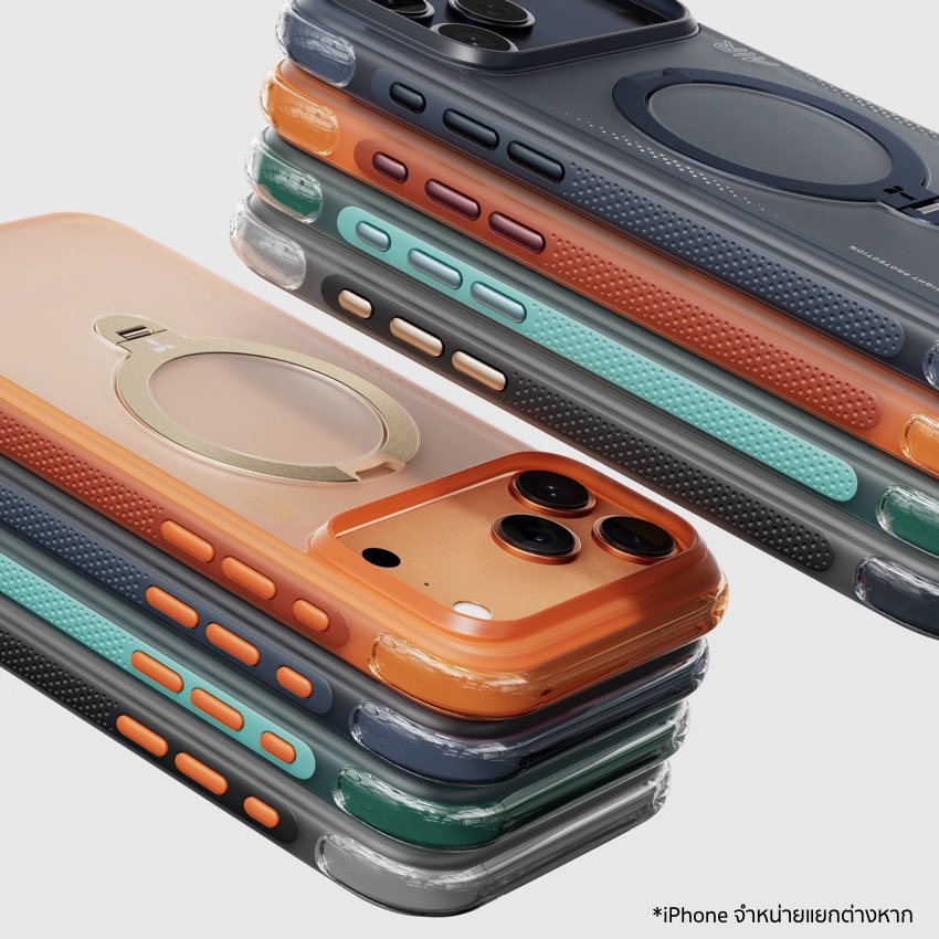 TORRAS Ostand Spin Air Series for iPhone 17 Pro Max - Glacier Green