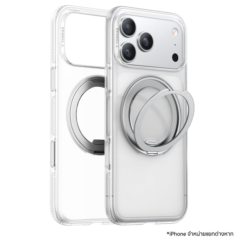 เคส iPhone 17 Pro Max Torras Ostand R Fitness Series สีใส กันกระแทกทนทาน