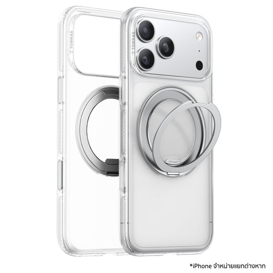 เคส iPhone 17 Pro Max Torras Ostand R Fitness Series สีใส กันกระแทกทนทาน