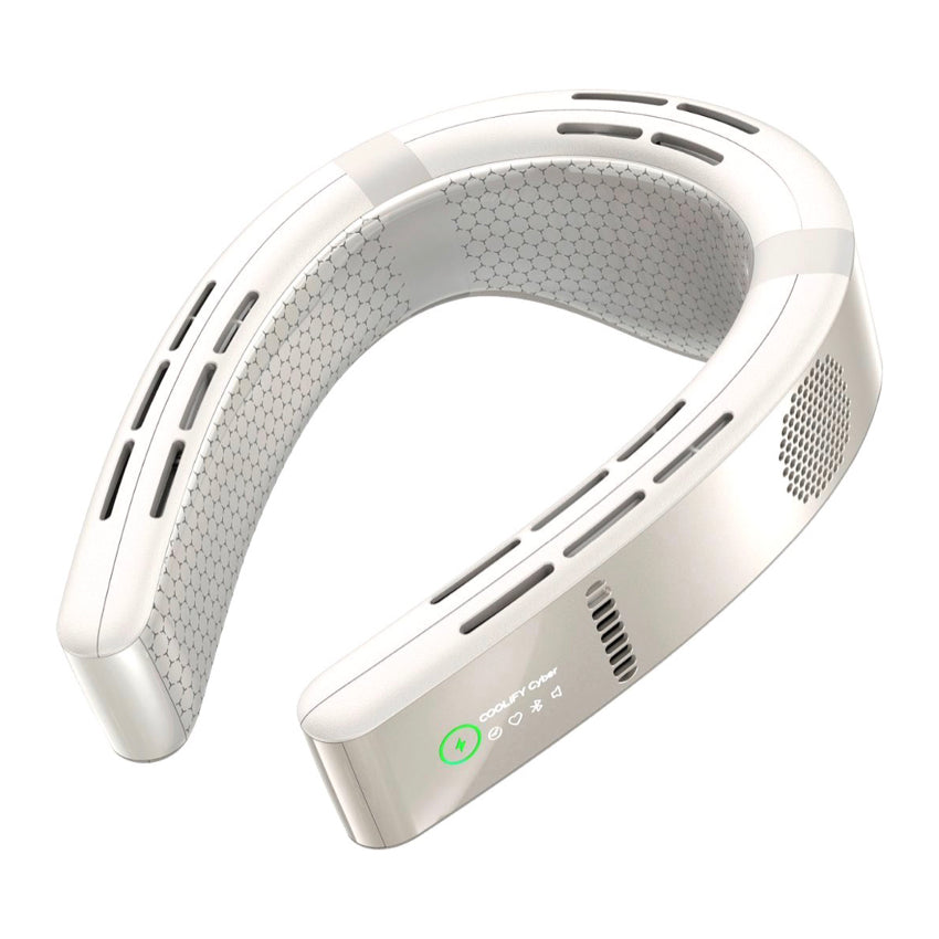 พัดลมคล้องคอ Torras Coolify Cyber สี White คลายร้อน เย็นสบาย จากแบรนด์ TORRAS