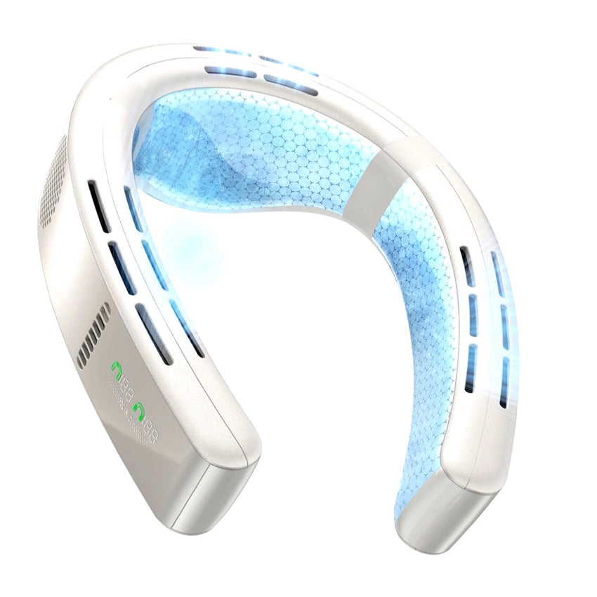 พัดลมคล้องคอ Torras Coolify Cyber สี White คลายร้อน เย็นสบาย จากแบรนด์ TORRAS