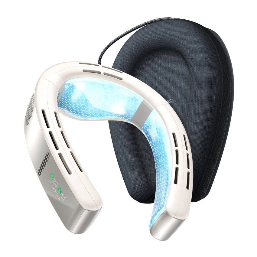 พัดลมคล้องคอ Torras Coolify Cyber สี White คลายร้อน เย็นสบาย จากแบรนด์ TORRAS