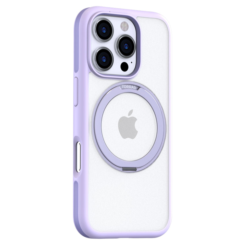เคสกันกระแทก iPhone 16 Pro Max Torras Ostand R Fusion สี Light Purple