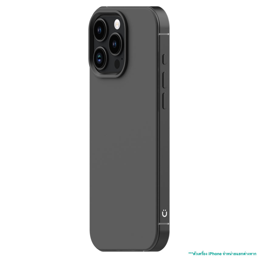 [CS]UNIU ULTRA Aluminum Bumper Case for iPhone 16 Pro Max - Titanium Black