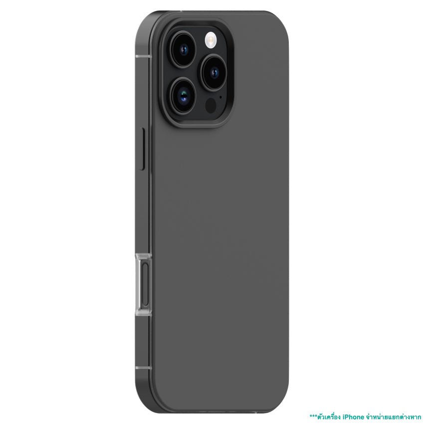 [CS]UNIU ULTRA Aluminum Bumper Case for iPhone 16 Pro Max - Titanium Black