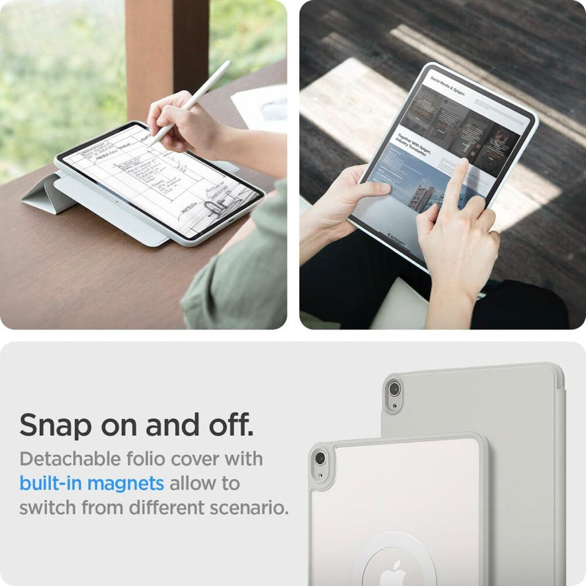 SPIGEN Air Skin Pro OneTap for iPad Air 10.9 G4/G5 /Air 11 G6 - Gray