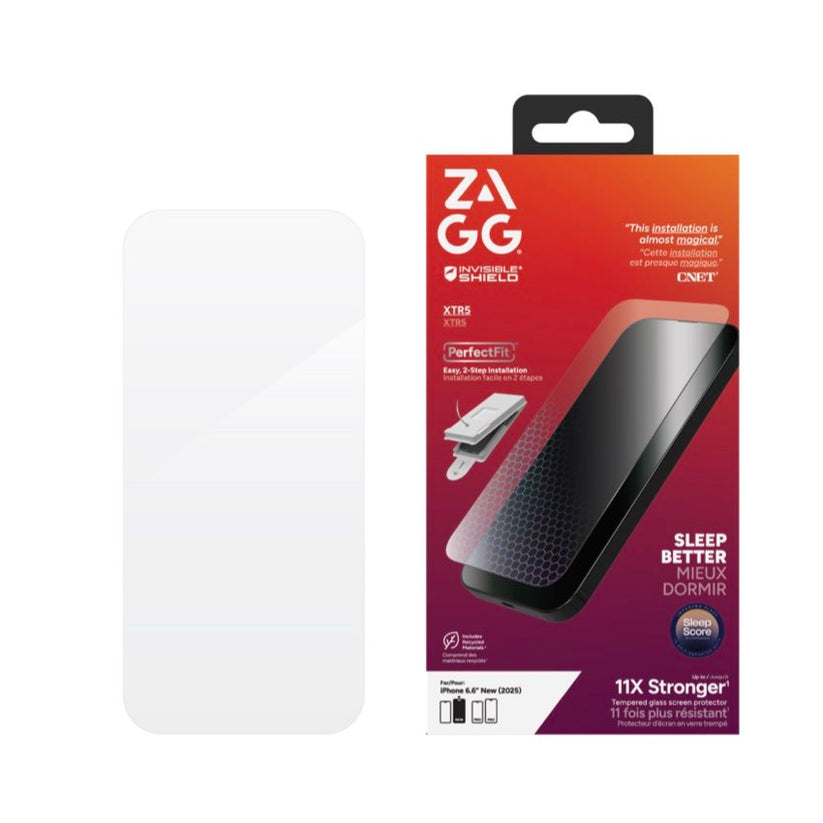 ฟิล์มกระจก INVISIBLESHIELD Glass XTR5 สำหรับ iPhone 17 Pro