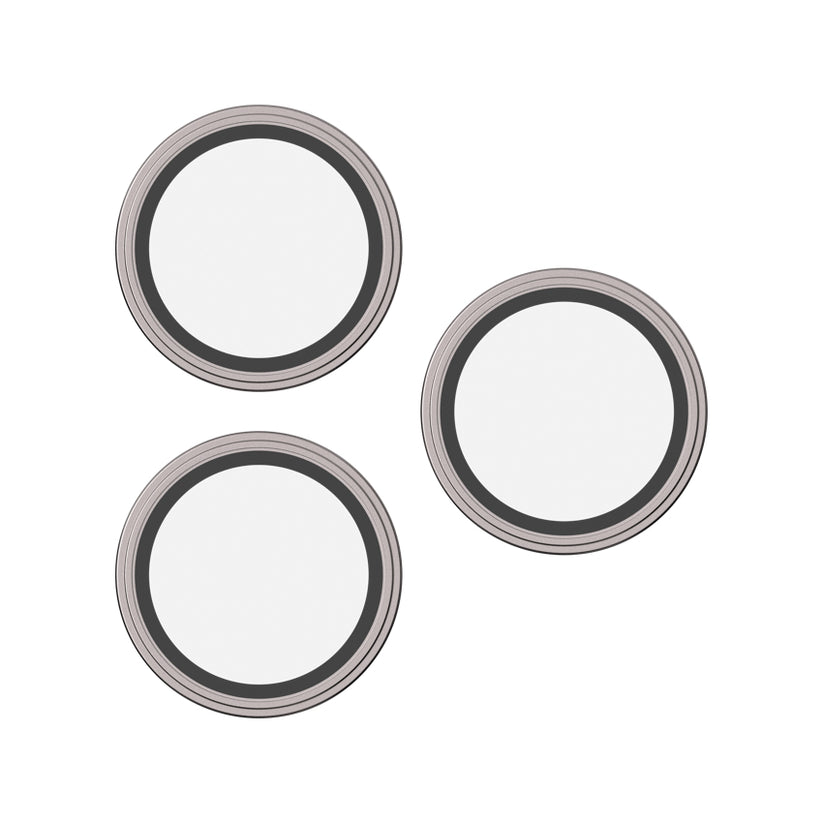 ฟิล์มกระจกป้องกันเลนส์ Camera Rings สำหรับ iPhone 16 Pro / 16 Pro Max สี Natural Titanium กันกระแทก แบรนด์ ZAGG