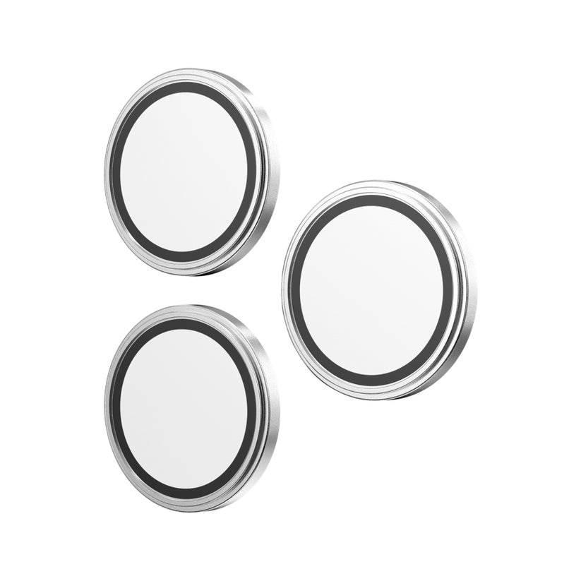 ฟิล์มกระจกป้องกันเลนส์ Camera Rings สำหรับ iPhone 16 Pro / 16 Pro Max สี White Titanium กันแสงสะท้อน แบรนด์ ZAGG