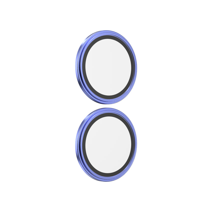 ฟิล์มกระจกป้องกันเลนส์ Camera Rings สำหรับ iPhone 16 / 16 Plus สี Blue กันรอยขีดข่วน แบรนด์ ZAGG