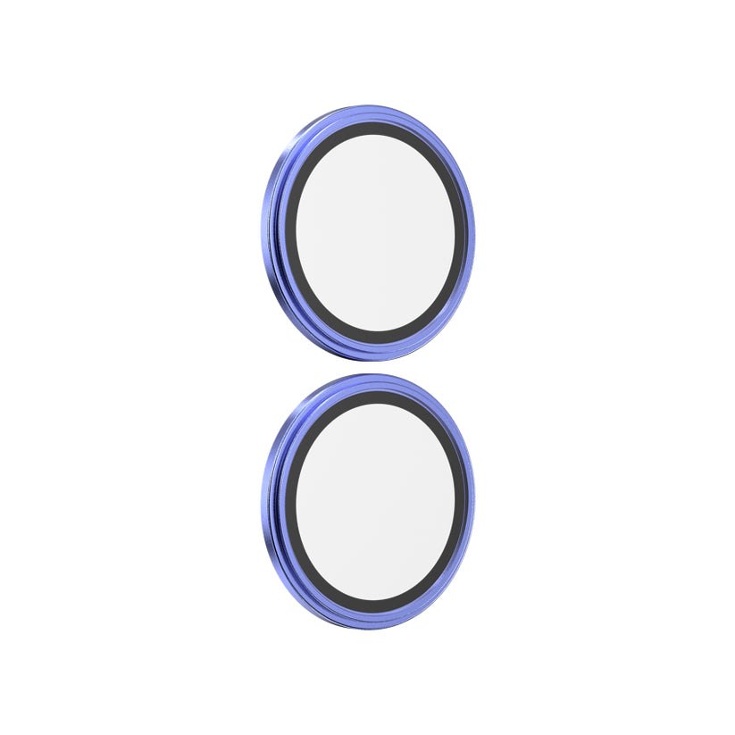 ฟิล์มกระจกป้องกันเลนส์ Camera Rings สำหรับ iPhone 16 / 16 Plus สี Blue กันรอยขีดข่วน แบรนด์ ZAGG