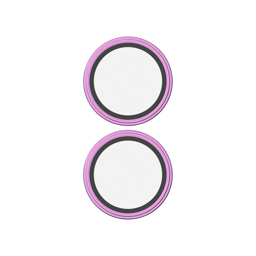 ฟิล์มกระจกป้องกันเลนส์ Camera Rings สำหรับ iPhone 16 / 16 Plus สี Pink กันกระแทก แบรนด์ ZAGG