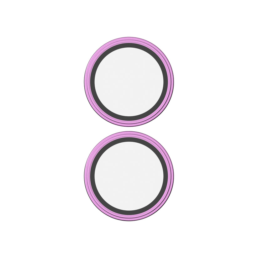 ฟิล์มกระจกป้องกันเลนส์ Camera Rings สำหรับ iPhone 16 / 16 Plus สี Pink กันกระแทก แบรนด์ ZAGG