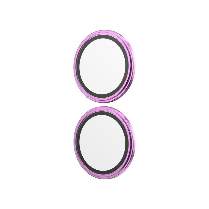 ฟิล์มกระจกป้องกันเลนส์ Camera Rings สำหรับ iPhone 16 / 16 Plus สี Pink กันแสงสะท้อน แบรนด์ ZAGG