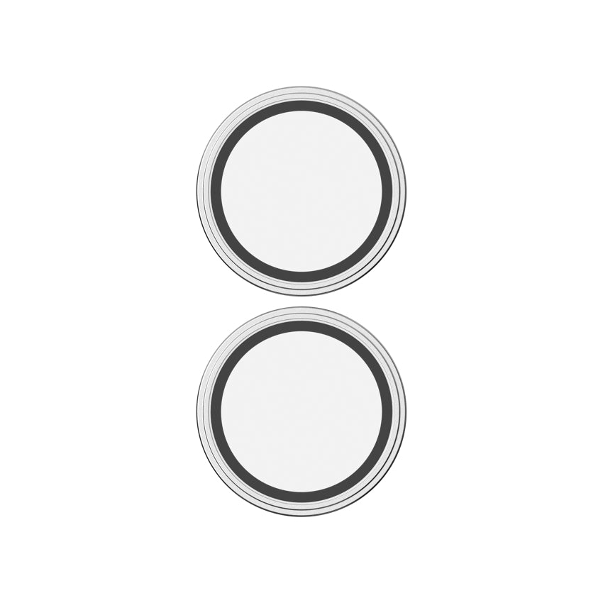 ฟิล์มกระจกป้องกันเลนส์ Camera Rings สำหรับ iPhone 16 / 16 Plus สี White กันกระแทก แบรนด์ ZAGG