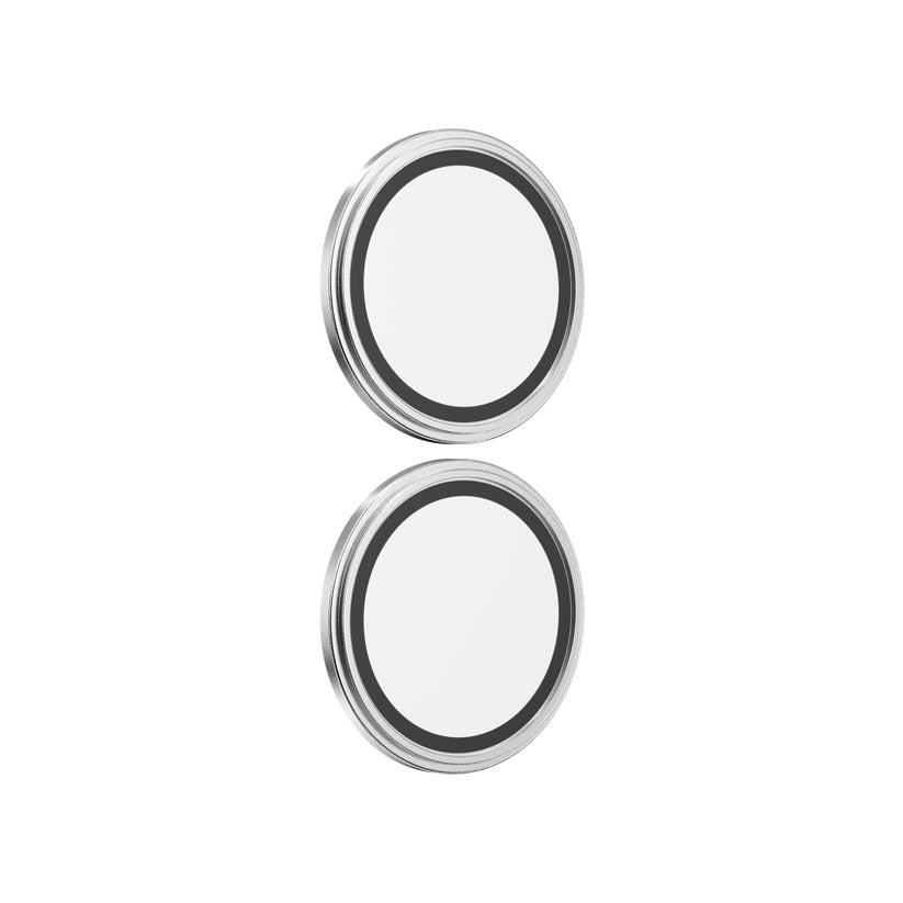 ฟิล์มกระจกป้องกันเลนส์ Camera Rings สำหรับ iPhone 16 / 16 Plus สี White กันรอยขีดข่วน แบรนด์ ZAGG