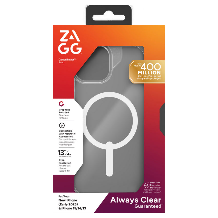 เคสไอโฟน Crystal Palace Snap สำหรับ iPhone 16e/15/14/13 รองรับ MagSafe แบรนด์ ZAGG