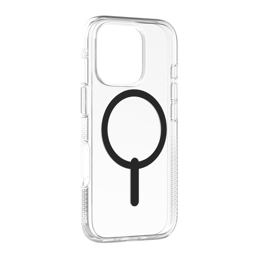 เคสไอโฟน Crystal Palace Snap สำหรับ iPhone 16 Pro สี Black ดีไซน์ใส แบรนด์ ZAGG