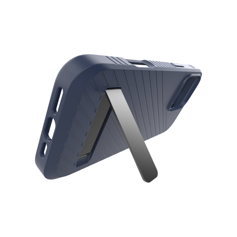 เคสไอโฟน Denali Snap KS สำหรับ iPhone 16 Pro Max สี Navy ขาตั้งพับได้ แบรนด์ ZAGG