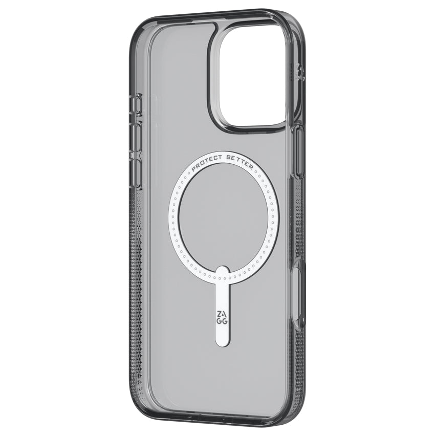 เคสกันกระแทก iPhone 16 Pro Max Zagg Essential Snap สี Smoky
