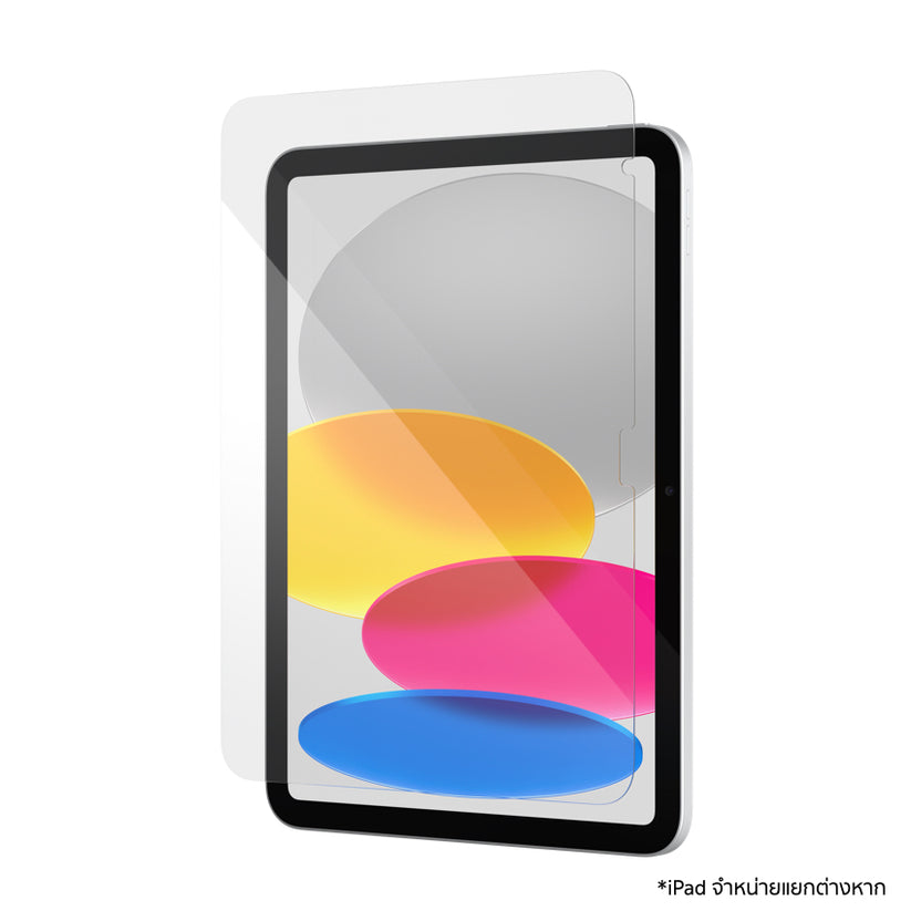 ฟิล์มกระจก Glass สำหรับ iPad รุ่นที่ 10 และ A16  กันรอยขีดข่วน แบรนด์ ZAGG