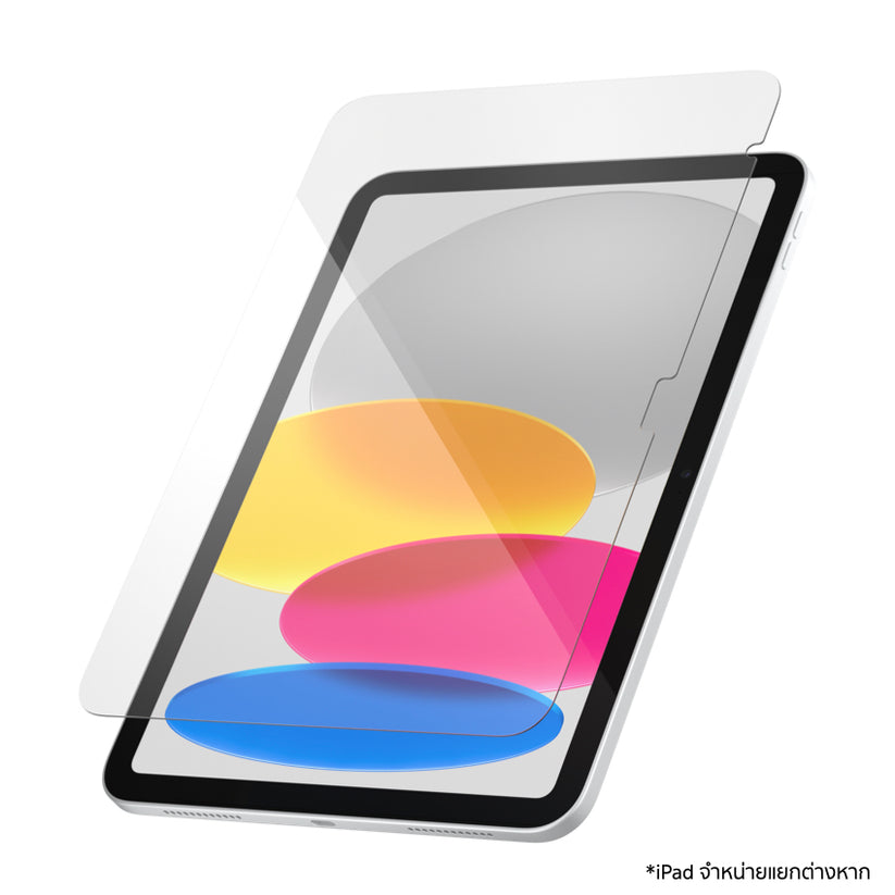 ฟิล์มกระจก Glass สำหรับ iPad รุ่นที่ 10 และ A16  ความไวในการสัมผัสที่แม่นยำ แบรนด์ ZAGG