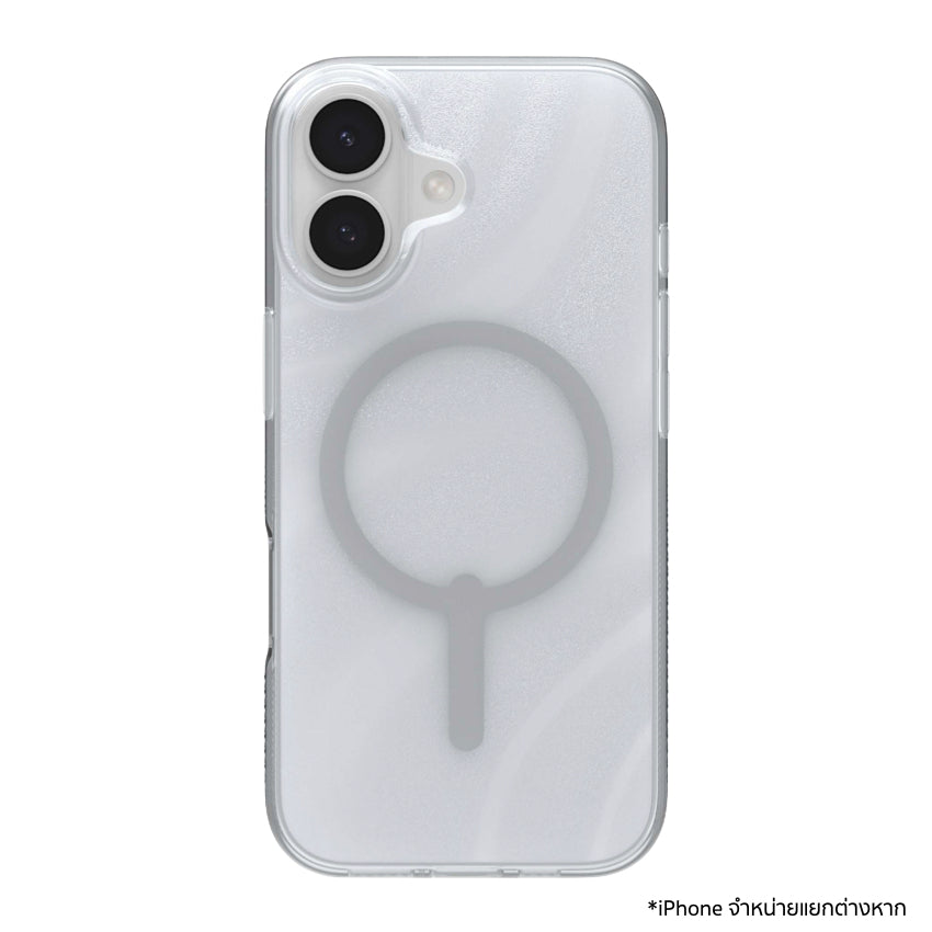 เคสกันกระแทก iPhone 17 Zagg Milan Snap - Glitter Swirl