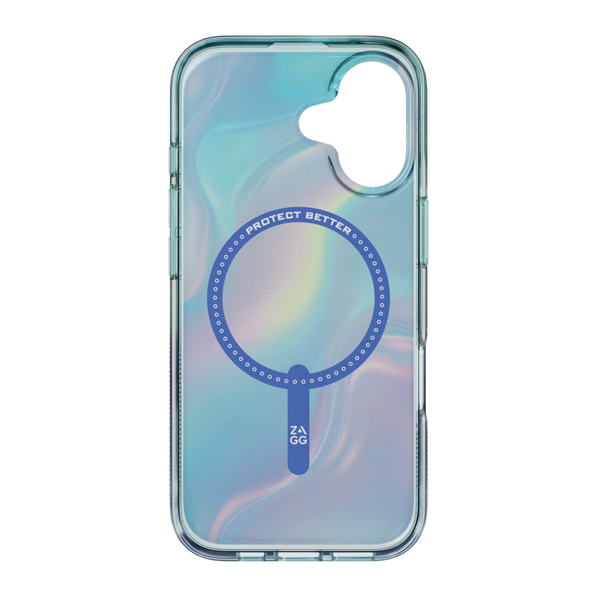 เคสไอโฟน Milan Snap สำหรับ iPhone 17 สี Iridescent Bubble รองรับ MagSafe แบรนด์ ZAGG