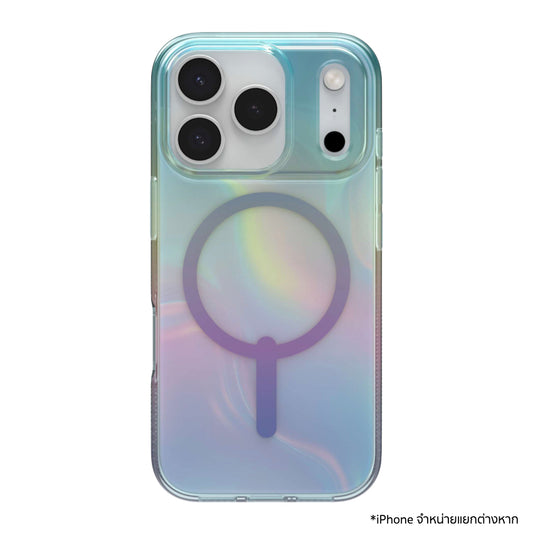 เคสไอโฟน Milan Snap สำหรับ iPhone 17 Pro สี Iridescent Bubble แบรนด์ ZAGG
