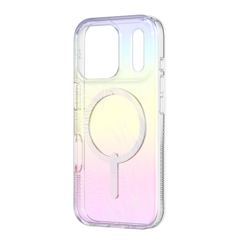 เคสไอโฟน Milan Snap สำหรับ iPhone 17 Pro สี Iridescent Feather Gold กันรอยขีดข่วน แบรนด์ ZAGG