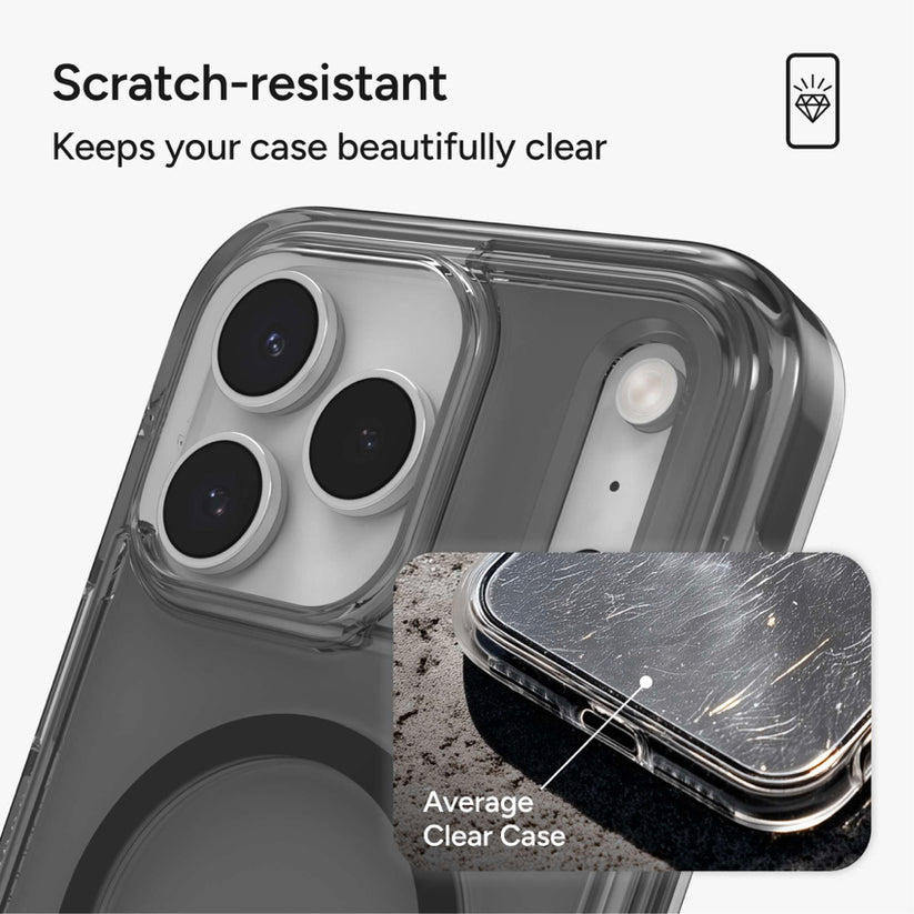 เคสไอโฟน Santa Cruz Snap สำหรับ iPhone 17 Pro Max สี Midnight Black แข็งแรงกว่าเพชร แบรนด์ ZAGG