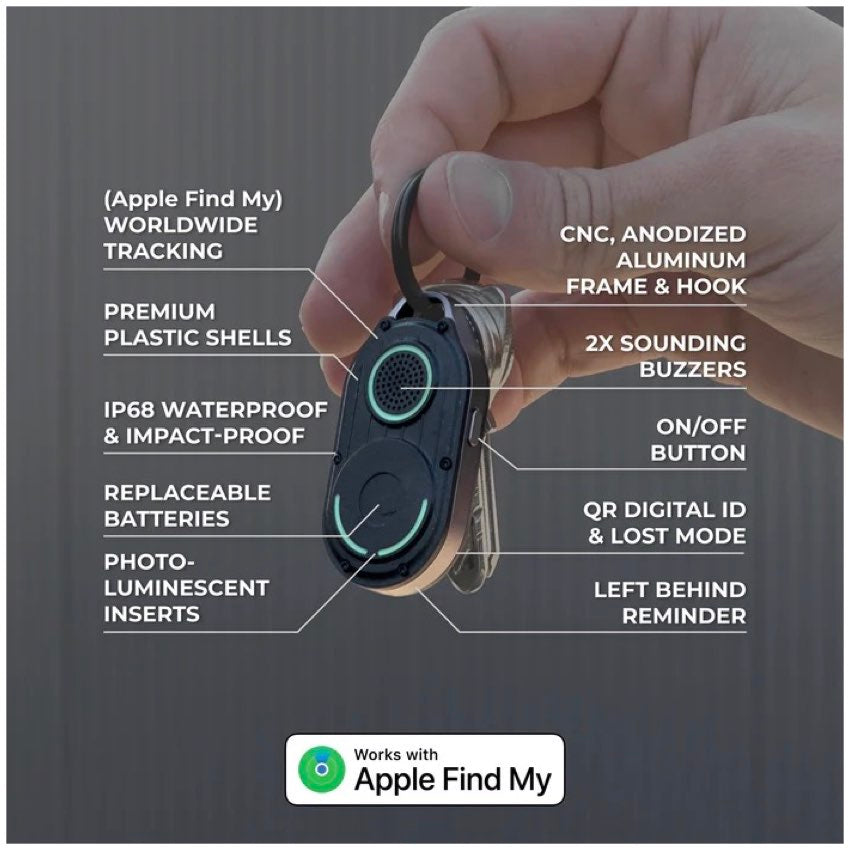 อุปกรณ์ติดตาม AirNotch Pro Apple คุณสมบัติ แบรนด์ ROLLING SQUARE