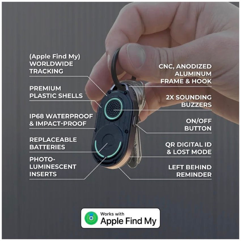 อุปกรณ์ติดตาม AirNotch Pro Apple คุณสมบัติ แบรนด์ ROLLING SQUARE