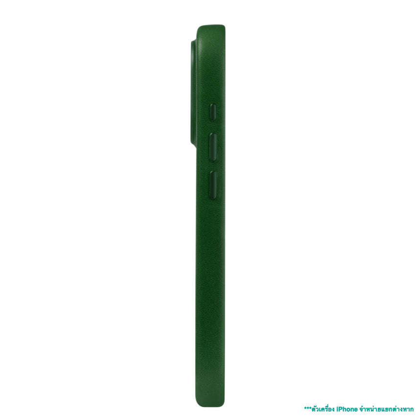 เคสกันกระแทก Alto Clop Leather Magnetic สำหรับ iPhone 16 Pro สี Forest