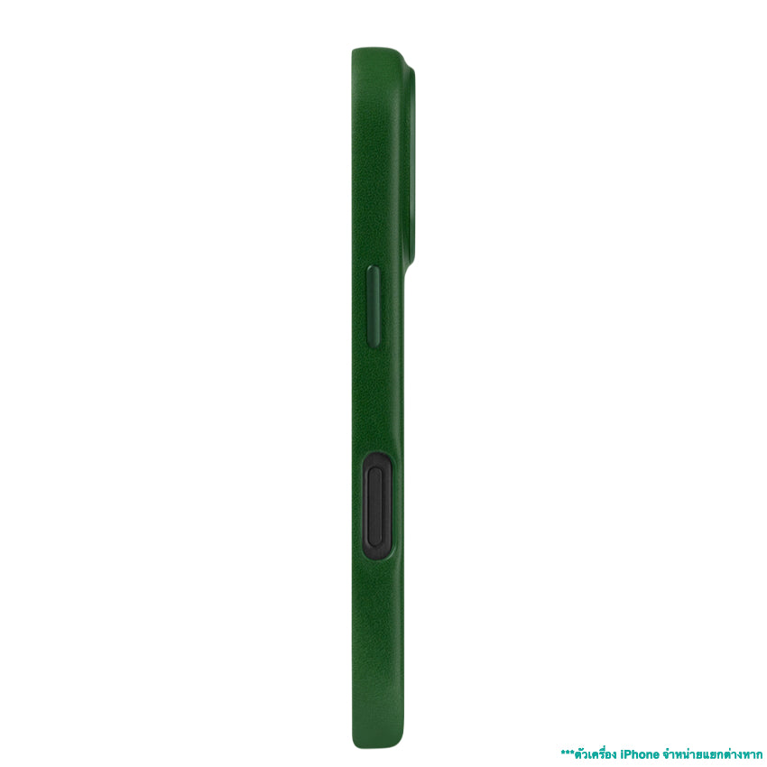 เคสกันกระแทก Alto Clop Leather Magnetic สำหรับ iPhone 16 Pro สี Forest