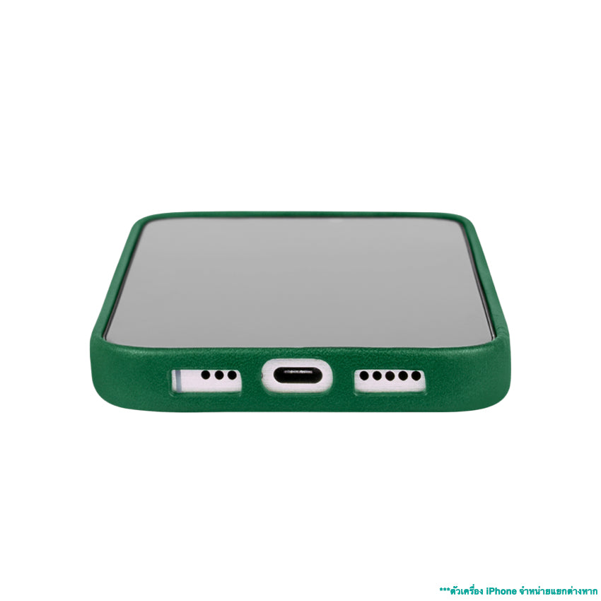 เคสกันกระแทก Alto Clop Leather Magnetic สำหรับ iPhone 16 Pro สี Forest