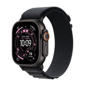 Apple Watch Ultra 3 GPS + Cellular 49mm Black Titanium Case with Black Alpine Loop - Small