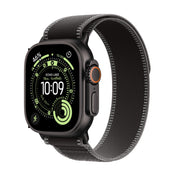 Apple Watch Ultra 3 GPS + Cellular 49mm Black Titanium Case with Black/Charcoal Trail Loop - M/L