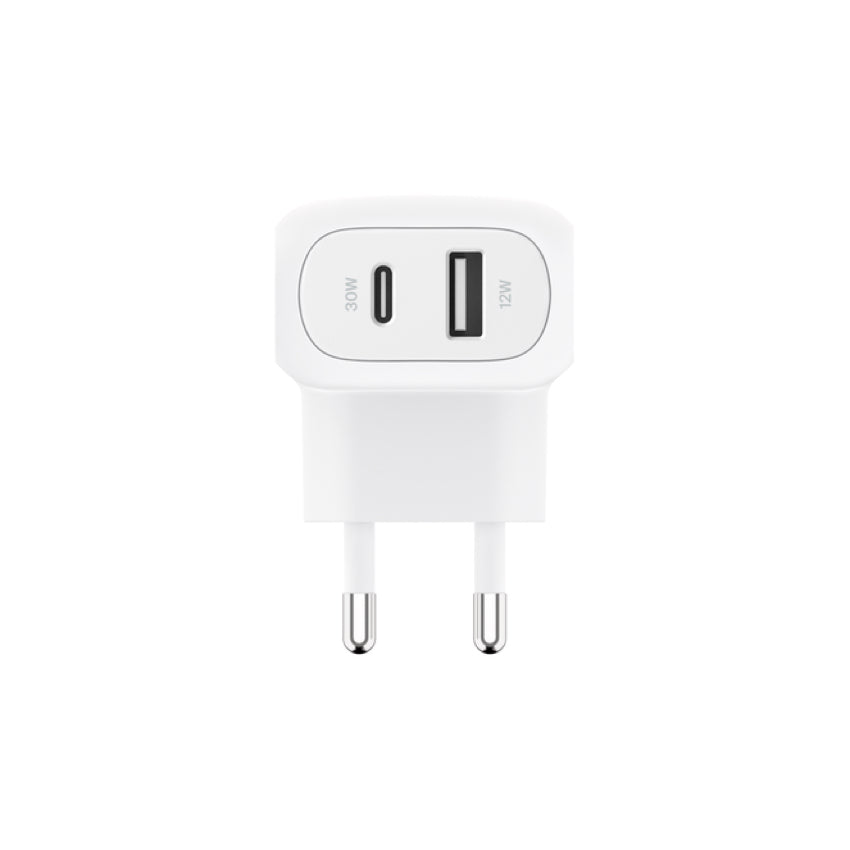 Belkin BOOST CHARGE Dual USB-C 30W and USB-A 12W PPS Charger 42W TH